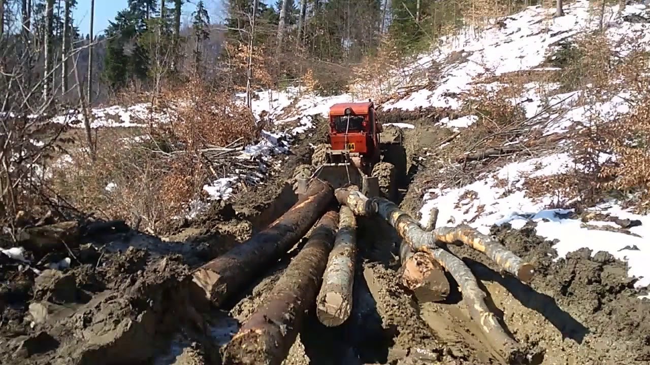 TAF 690 OP-ne luptam cu noroiul... și cu lemnele
