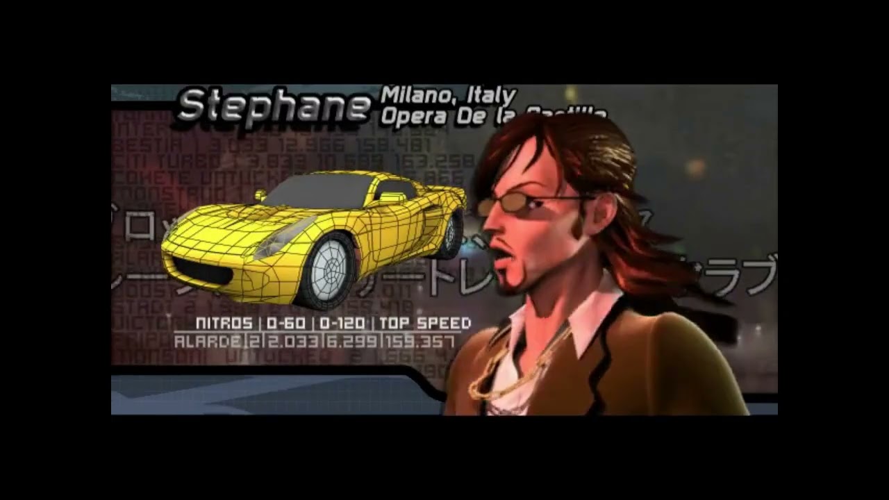 Midnight Club 2 Cutscenes - Stephane