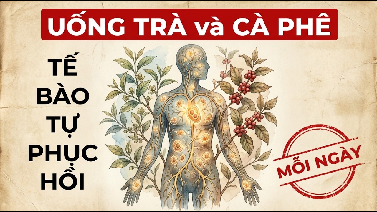 Giải mã TRÀ và CÀ PHÊ: Tế bào TỰ TÁI TẠO, KÍCH HOẠT Gen Trường Thọ!
