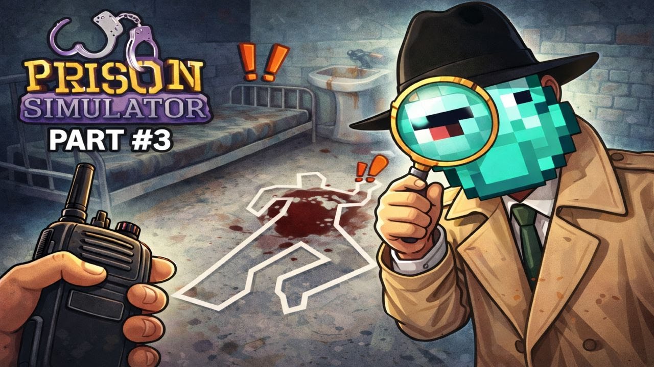 Part time detective in Prison Simulator? ( Prison Simulator ) (PART 3)
