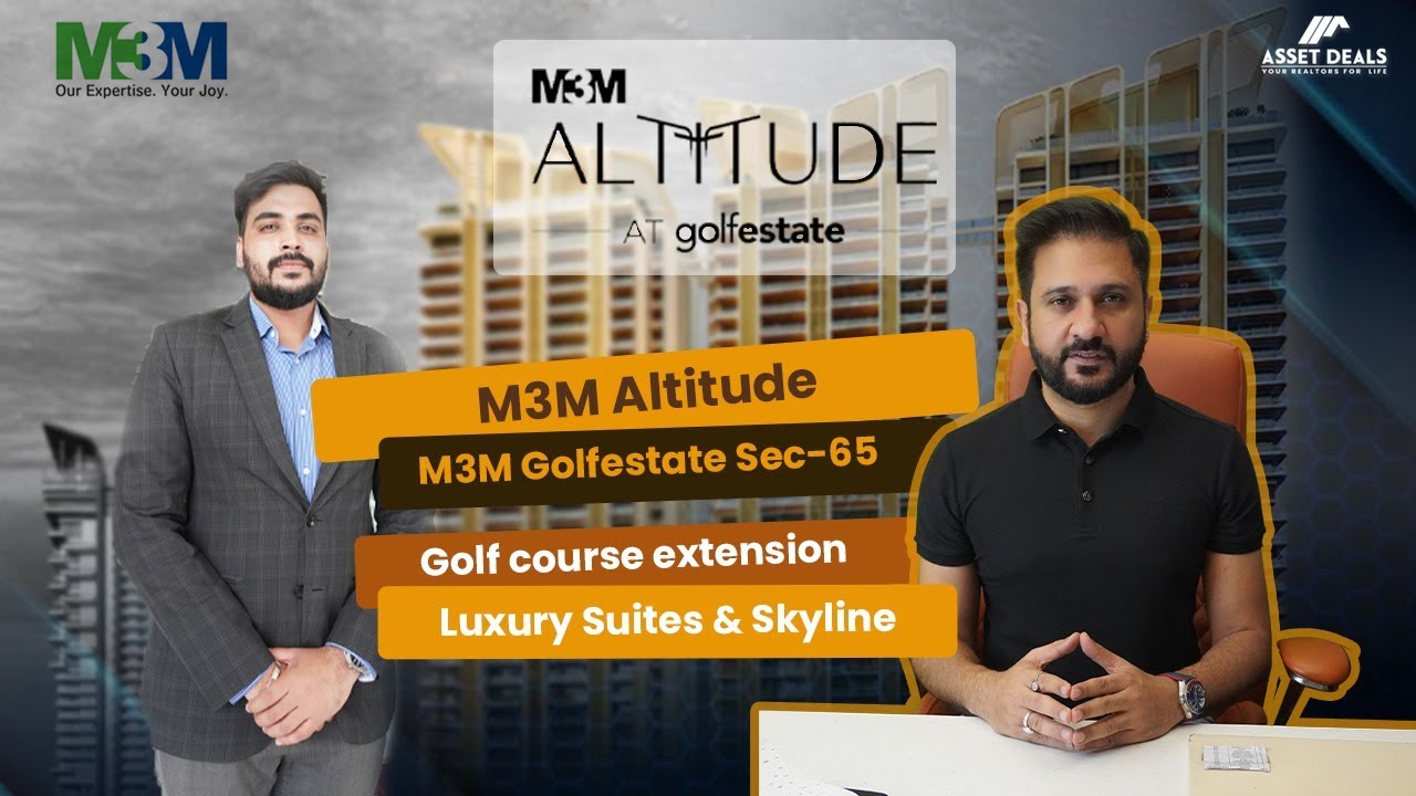 🚀 Unveiling the Spectacular M3M Altitude Golf Estate 🏌️‍♂️| New Launch in Sec 65! 📞Call 9212-333-933
