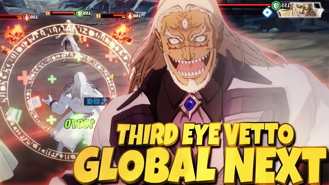 THIRD EYE VETTO A SKIP ON GLOBAL ?! ONE OF THE WORST TANKS IN THE GAME ?! - Black Clover Mobile