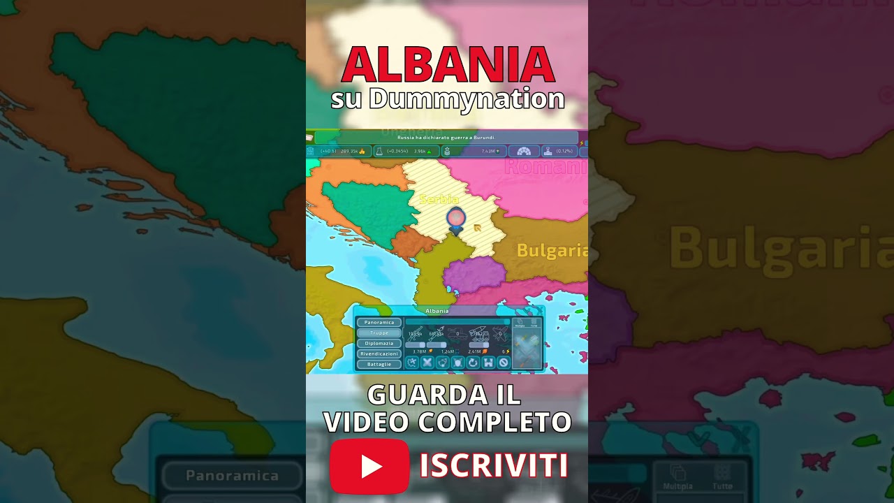 GRANDE ALBANIA su DUMMYNATION #dummynation #alexworldboxer #countryballs #albania #shqiperi #viral