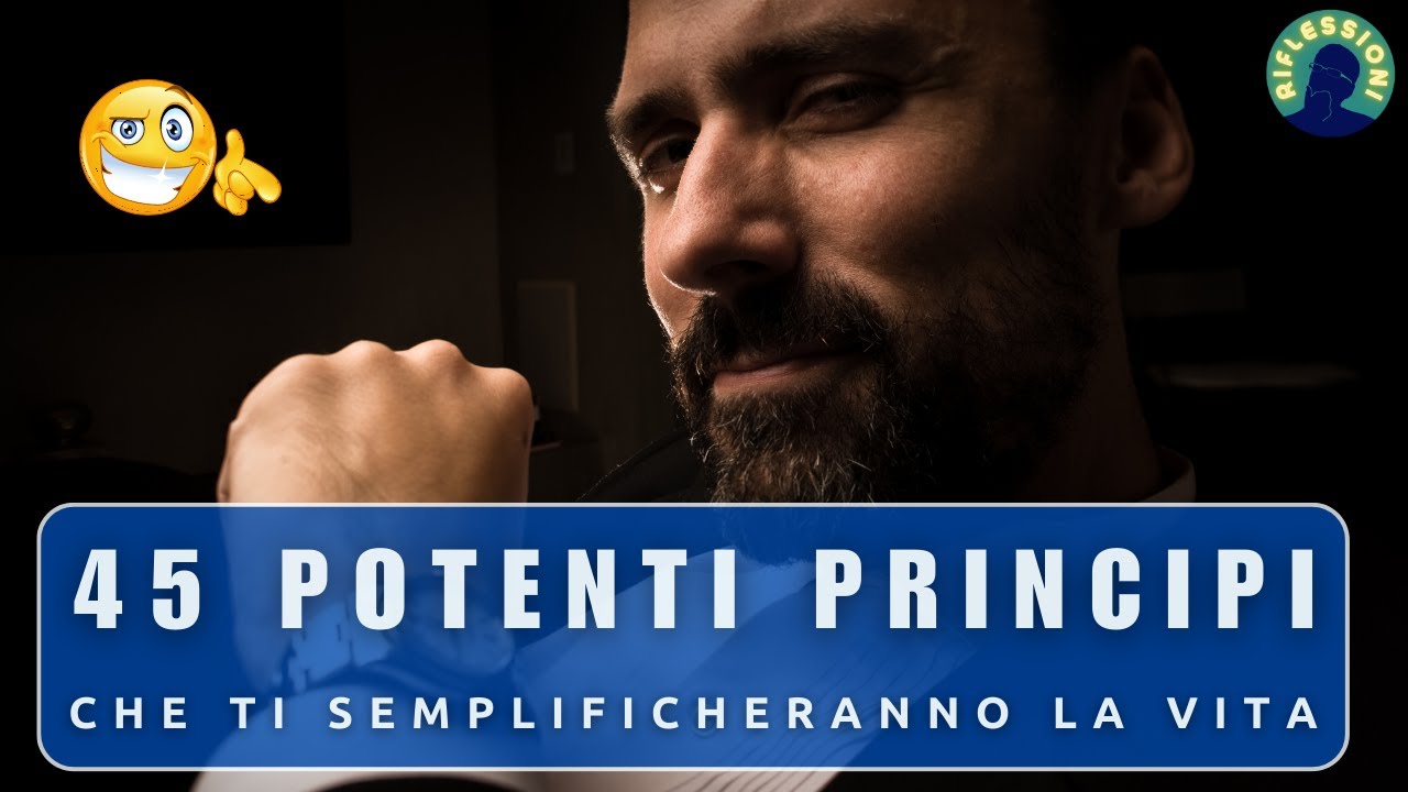 45 potenti regole che ti semplificheranno notevolmente la vita