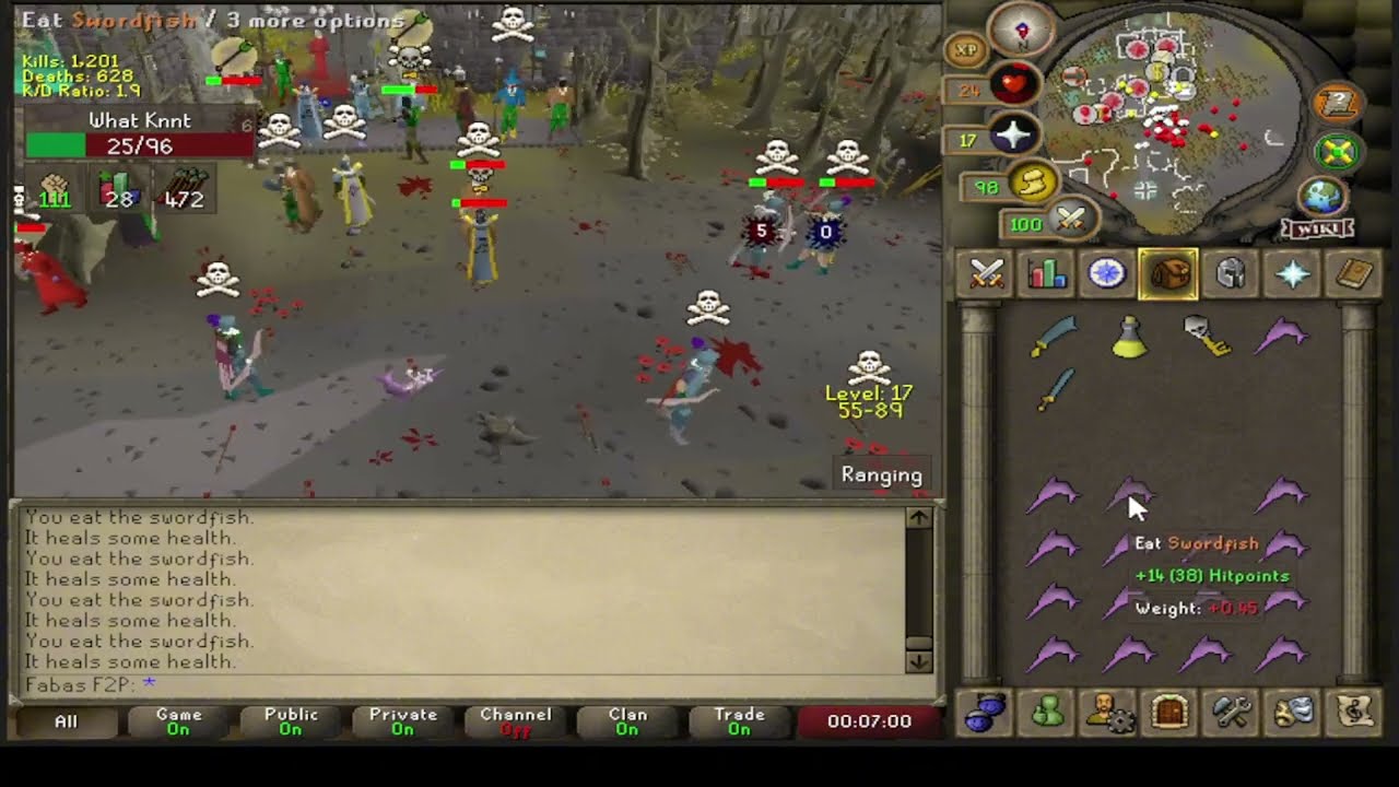 Osrs F2P Pking 2025