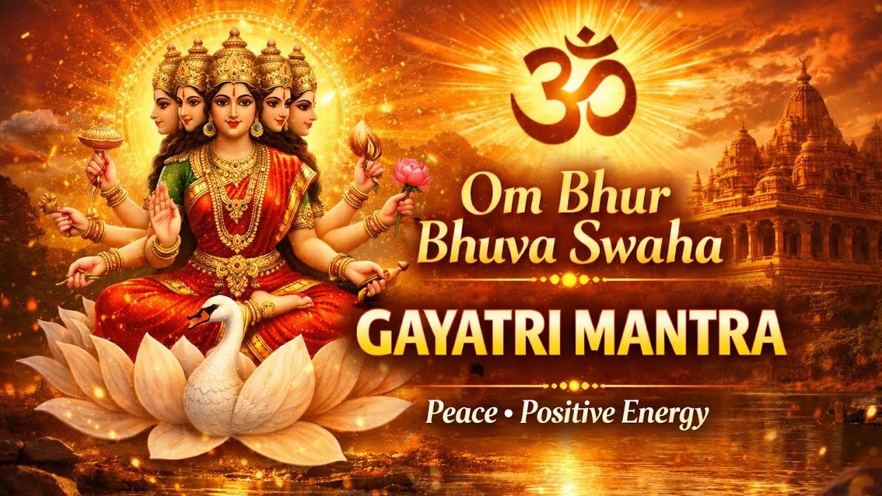 Om Bhur Bhuvah Swah Full Song | Gayatri Mantra for Peace, Success & Positive Energy