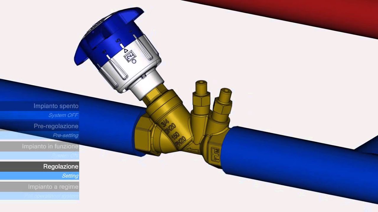 TIEMME RACCORDERIE: Art.6535G - Valvola di bilanciamento / Balancing valve