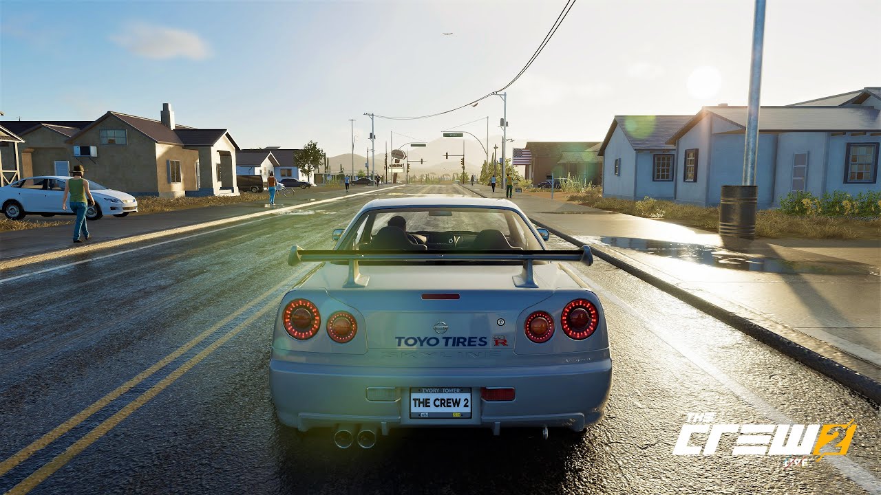 The Crew 2 - Nissan Skyline GT-R R34 | Road Trip - New York to Los Angeles with Ultra Graphics