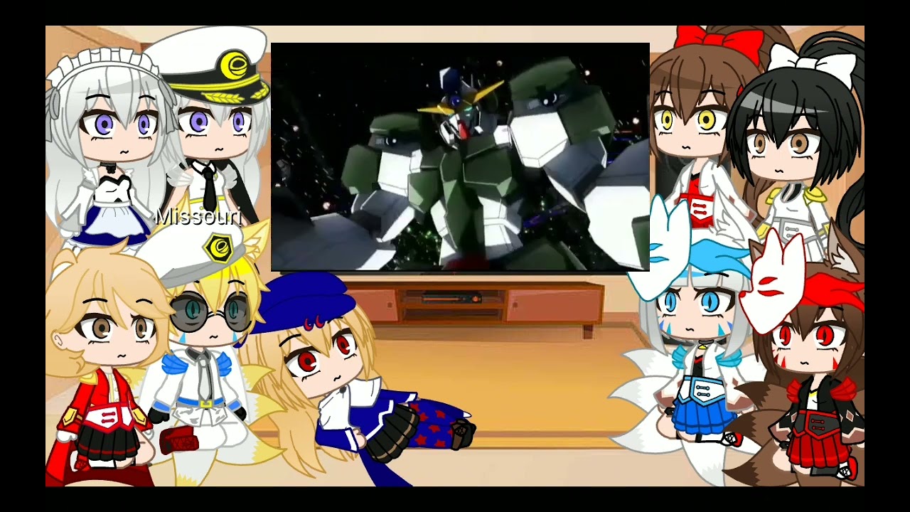 gacha life azur lane raect to tiktok (4/??)