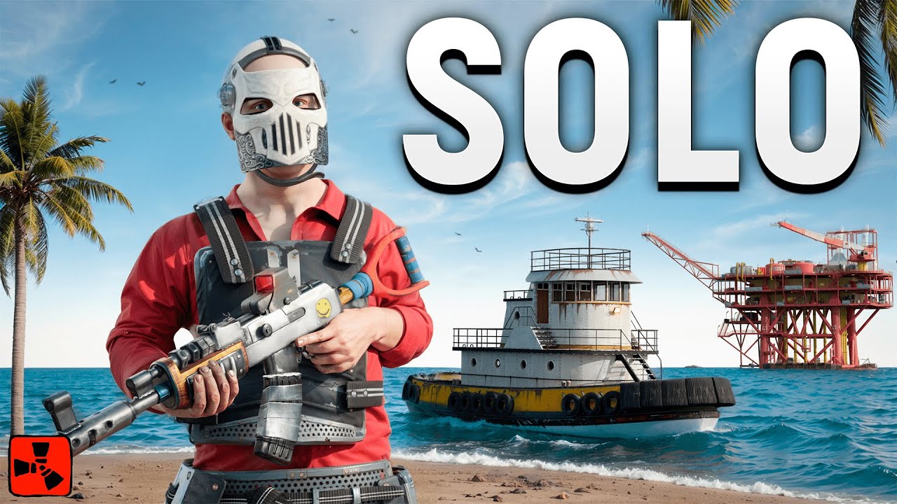 TEK BAŞIMA KÜÇÜK OİLİ DOMİNE EDİP HERKESİ RAİDLEDİM!!! (SOLO) | Rust Türkçe