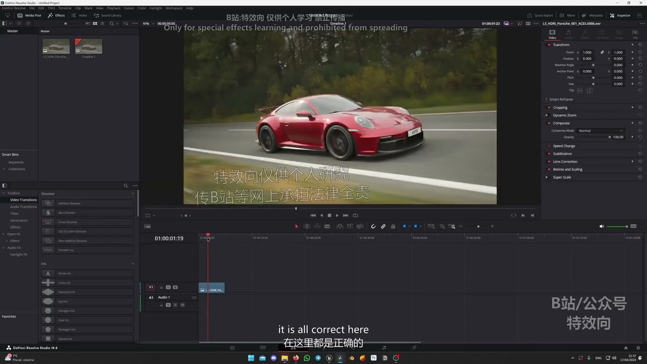Using Exr Files In Photoshop And Grading In Davinci