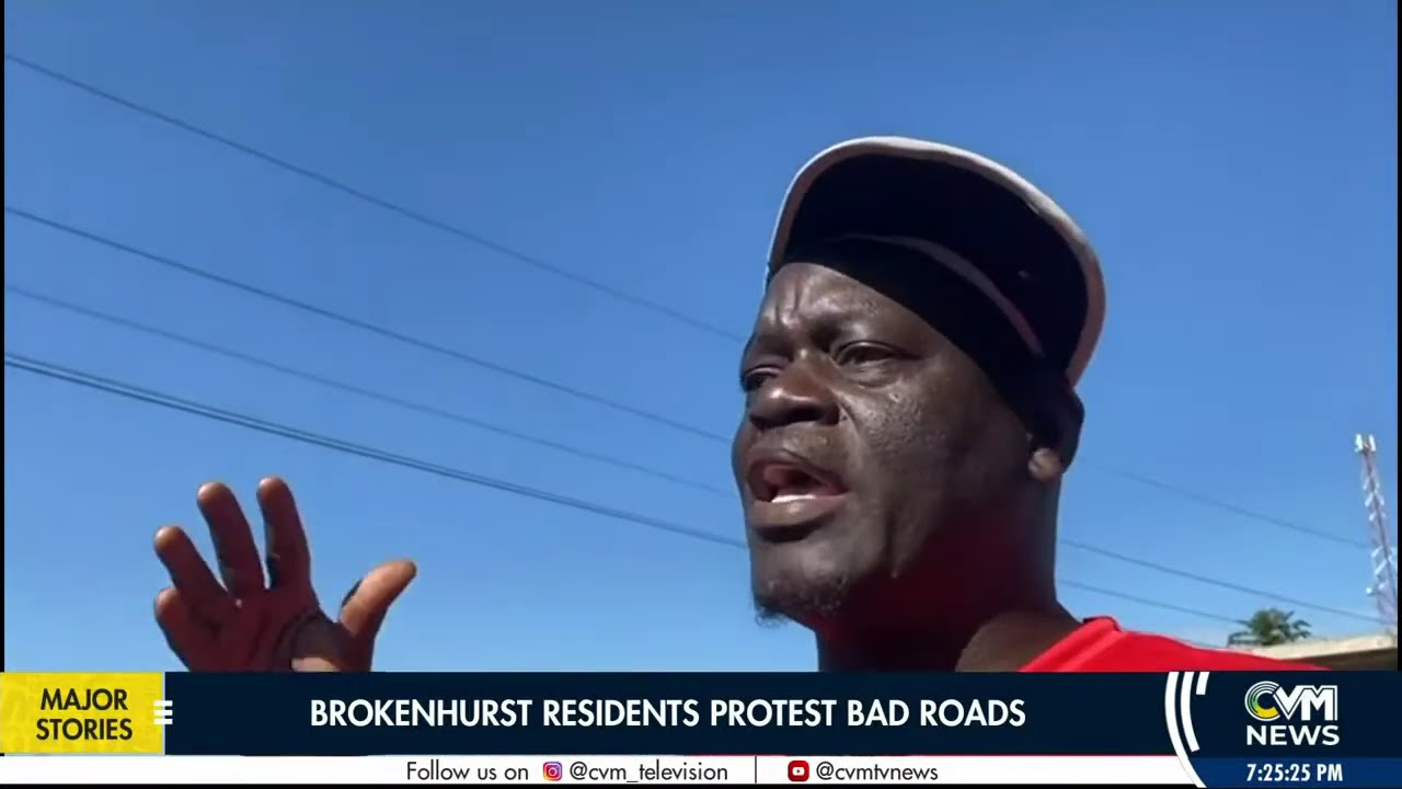 Brokenhurst Residents Protest Bad Roads | Feb. 23, 2025  | @CVMTVNews