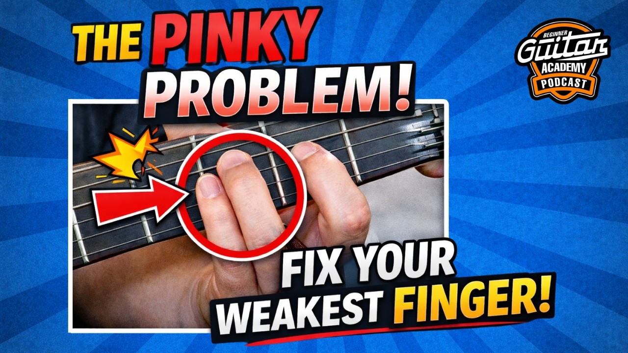 The Pinky Problem: How to Strengthen Your Weakest Guitar Finger