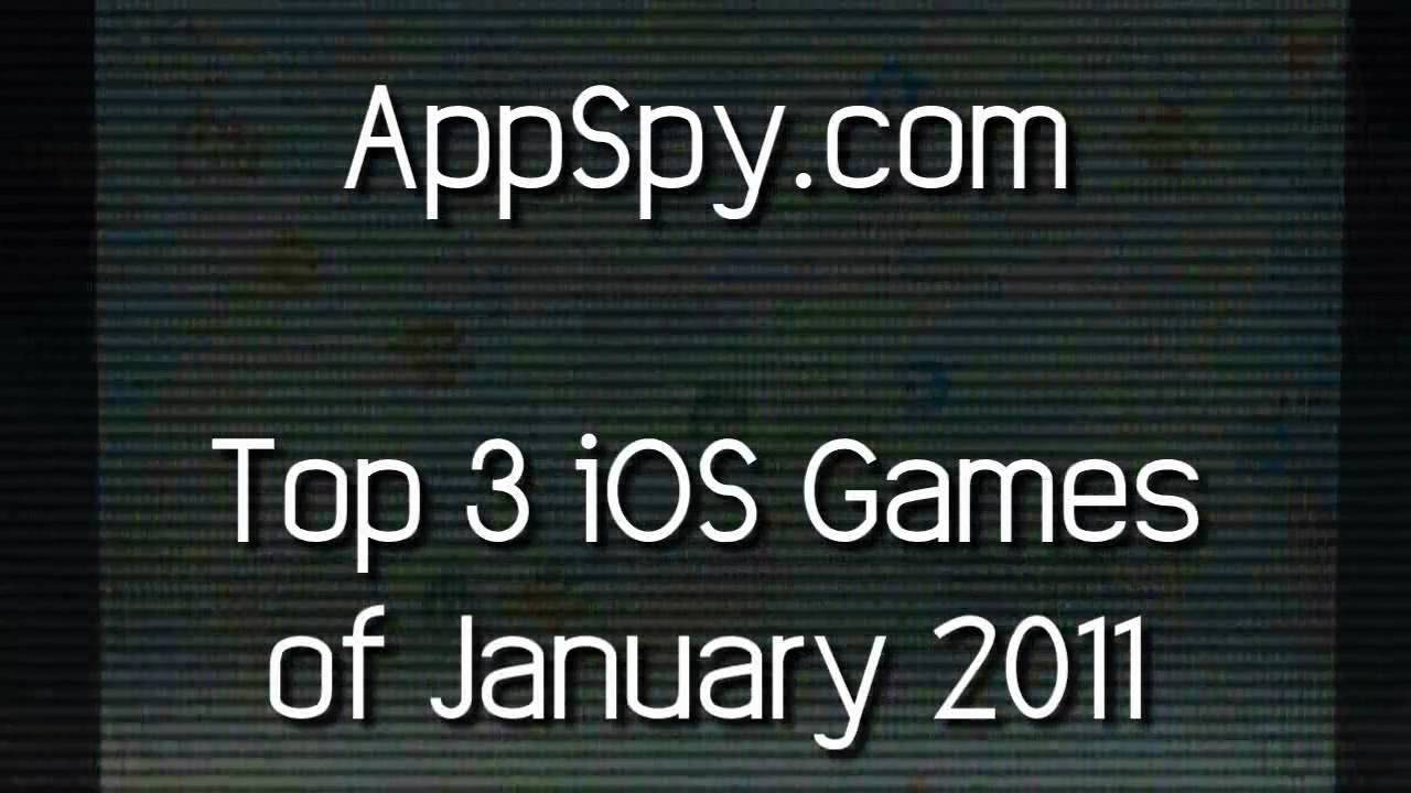 Top 3 iOS Games for January 2011 - AppSpy.com