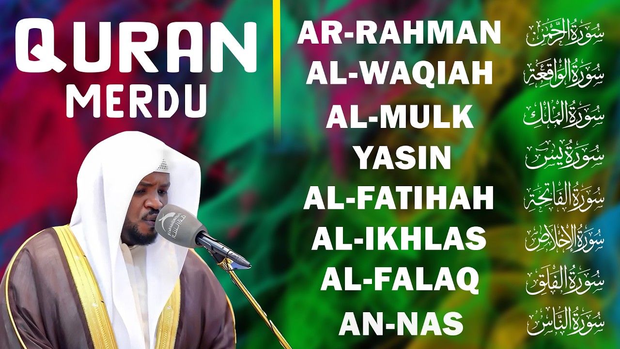 BACAAM AL-QURAN Yang Sangat Merdu Menangis | Alfatiha, Alkahfi,Yasin,Alwaqia, Arrahman, Almoeathat