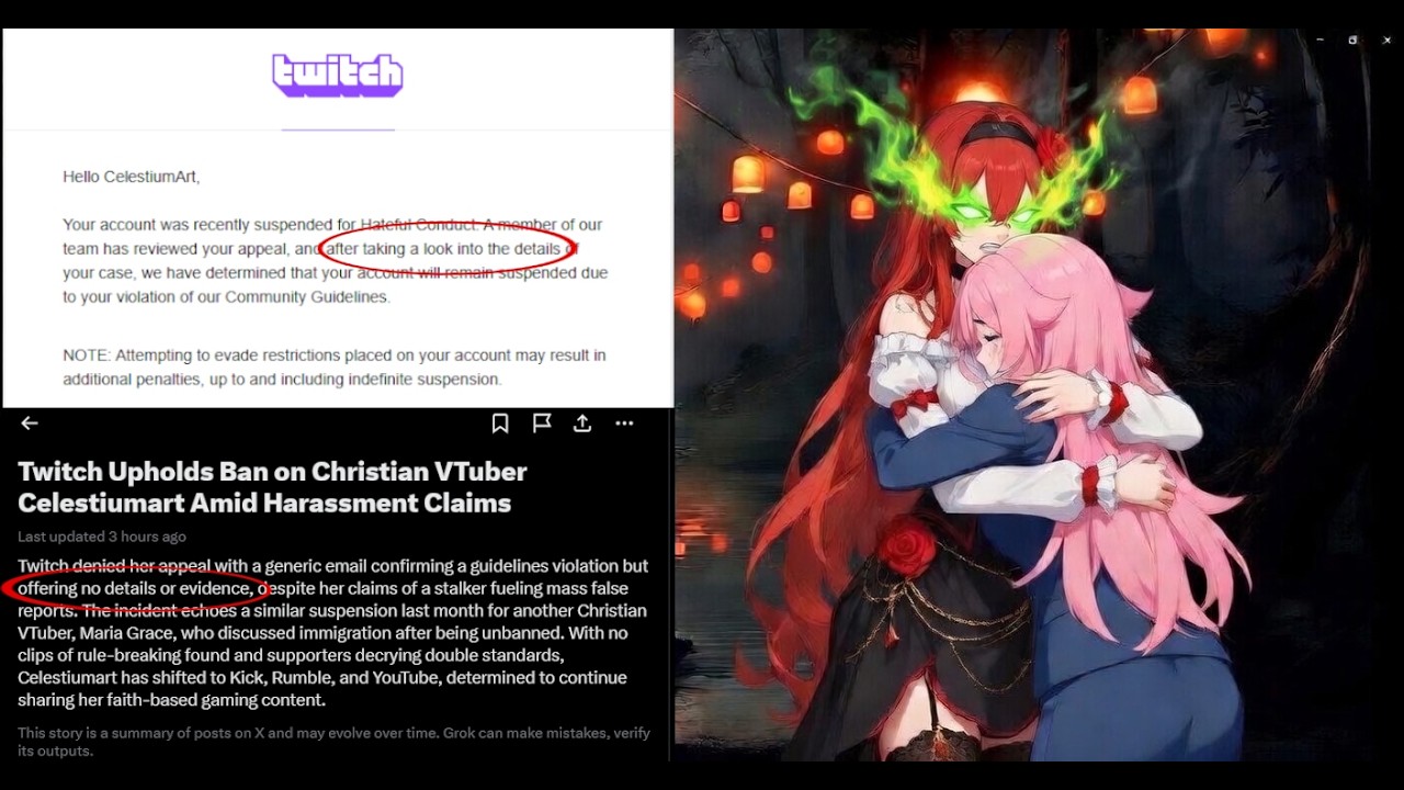 Celestium's ban denial highlights Twitch's abject hypocrisy and prejudice