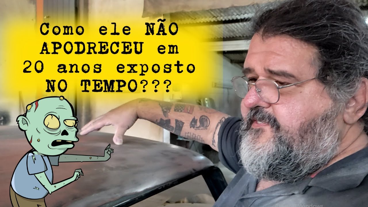 DETERIORAÇÃO de mais de 20 anos... Como durou tanto? Como remover pintura deteriorada?