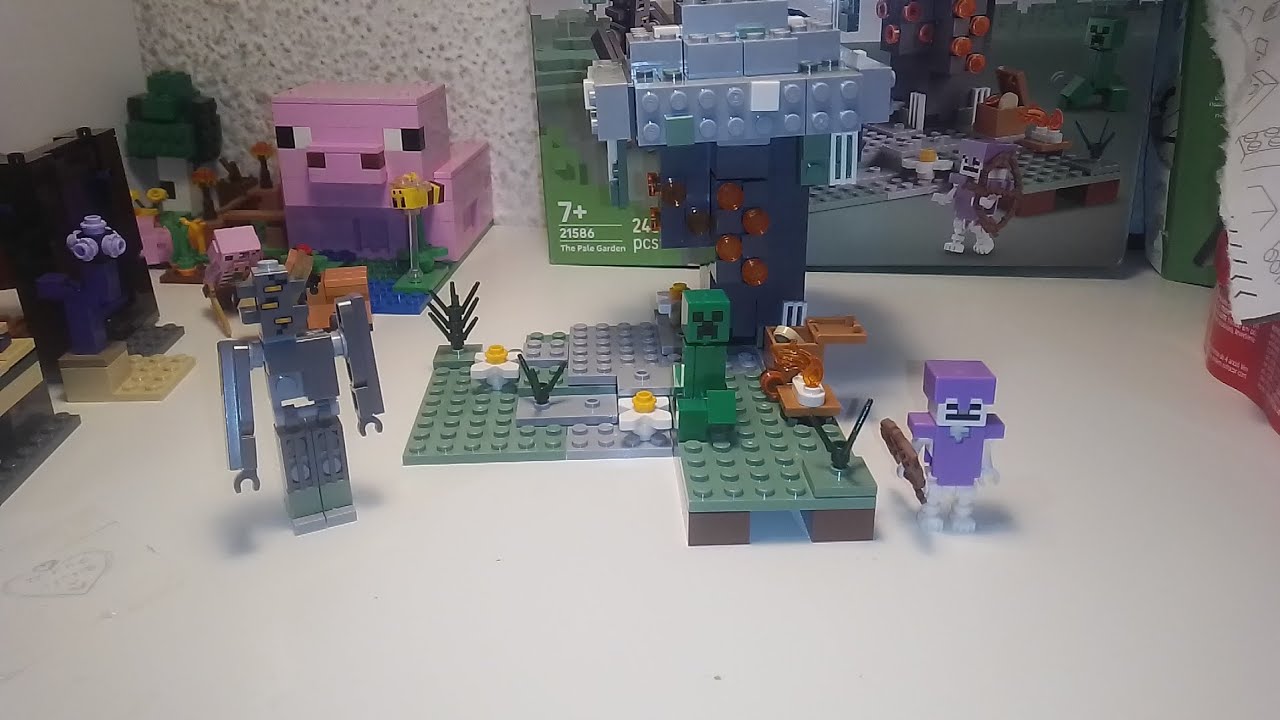 Armamos lego Minecraft 😎 (el jardín pálido)