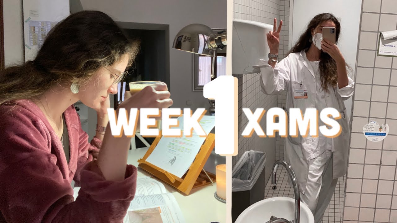 Week-xams 1: voy al hospi, empiezan los nervios antes de los exámenes · Angela Walters