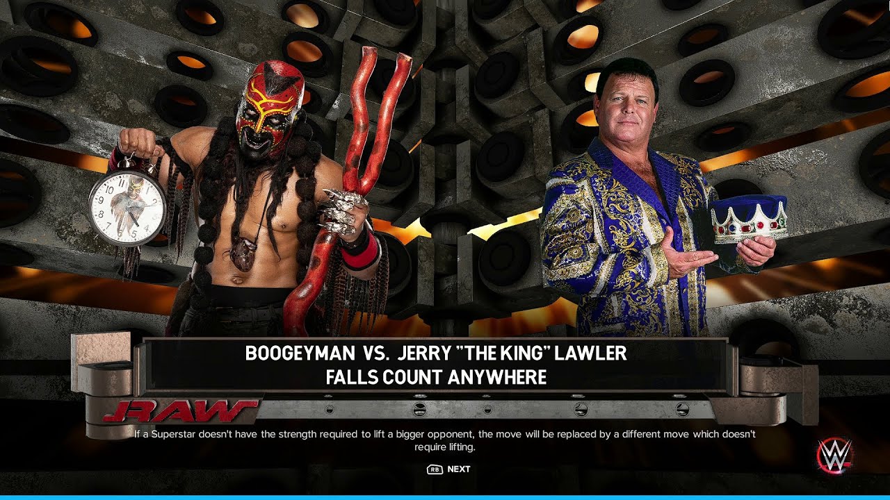 WWE 2K23 Boogeyman Vs Jerry 