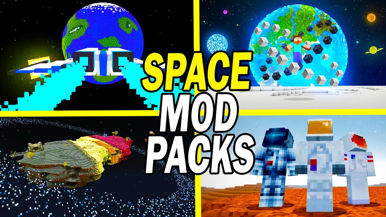 Top 10 Minecraft Sci-Fi & Space Modpacks