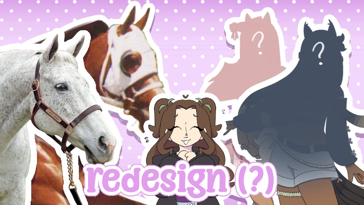 designing umamusume based on irl horses ♡ speedpaint + commentary!