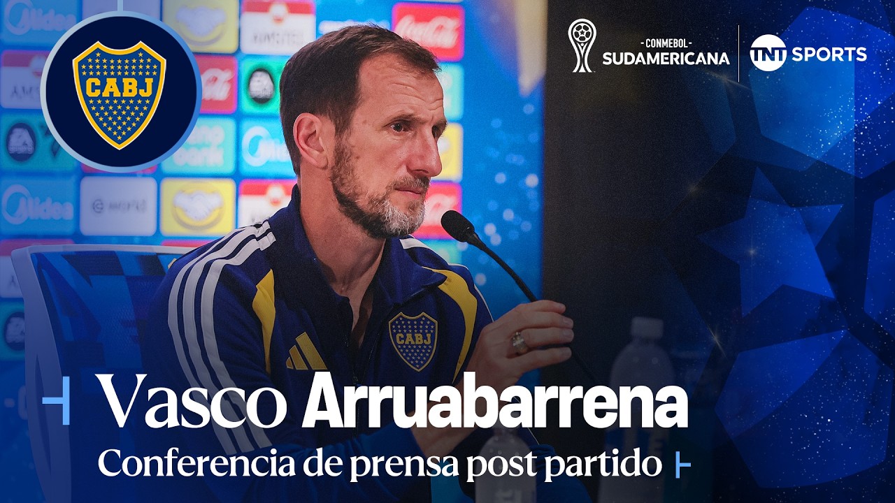 La conferencia de prensa de Vasco Arruabarrena tras O&rsquo;Higgins vs. Boca