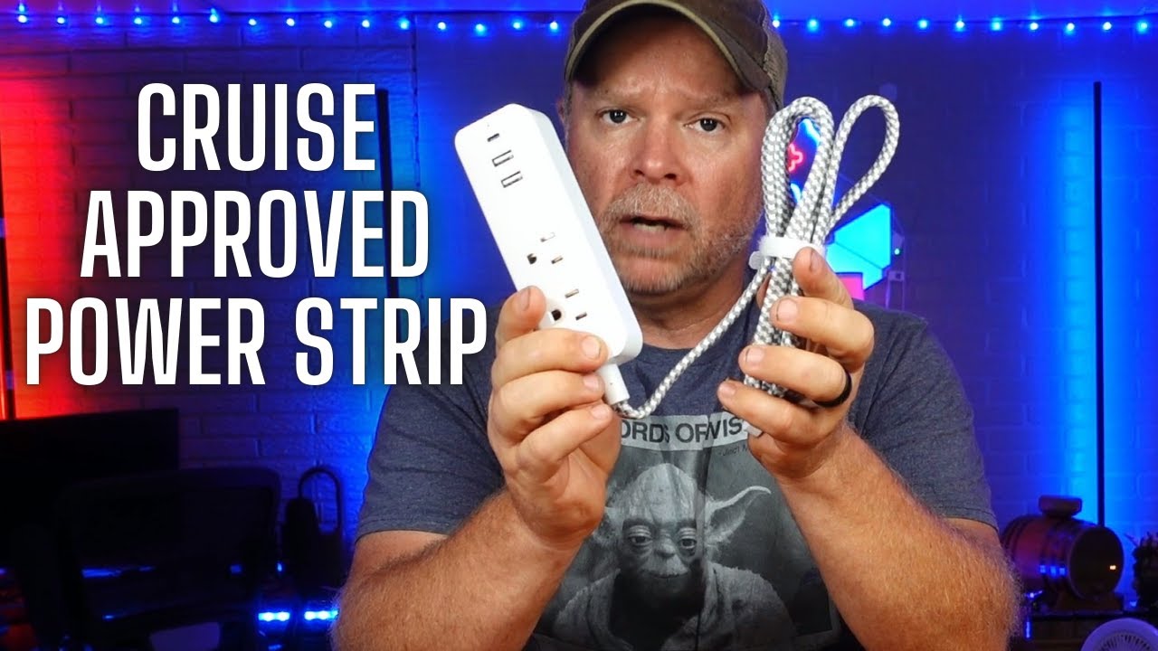 Cruise Essentials USB C Travel Power Strip