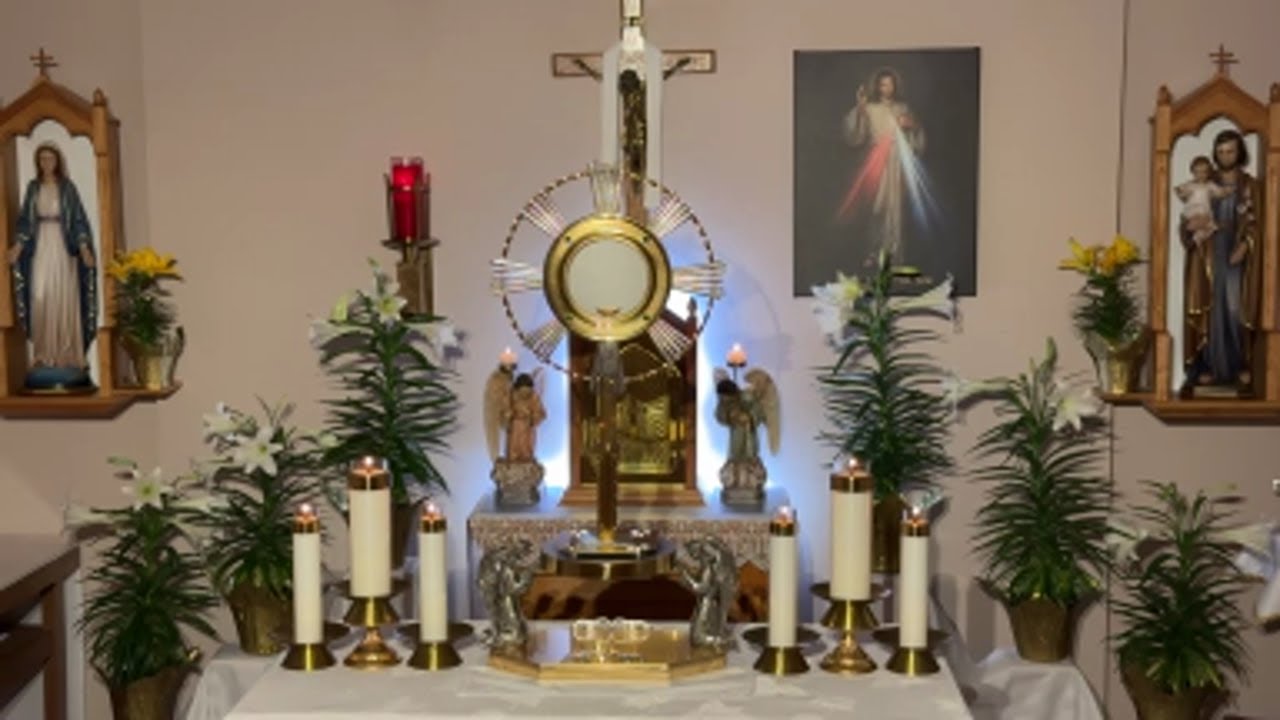 LIVE Eucharistic Adoration - Sisters of Divine Mercy