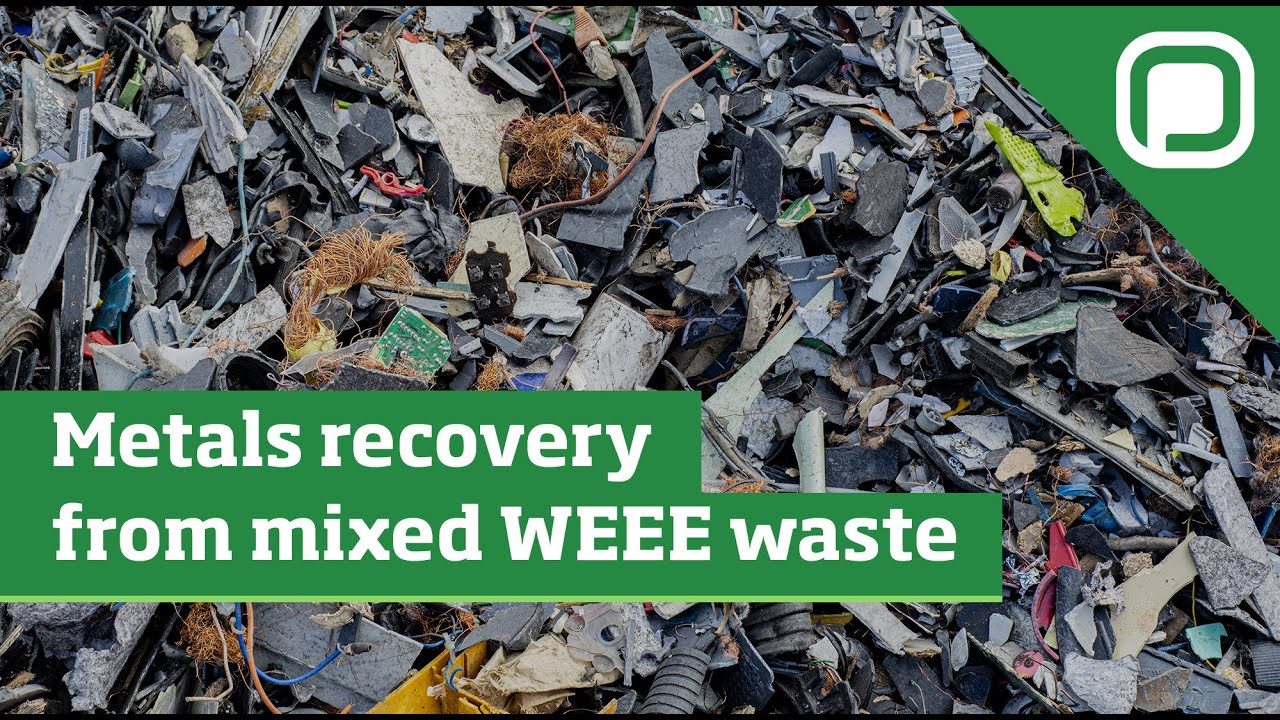 Metals recovery from mixed WEEE waste