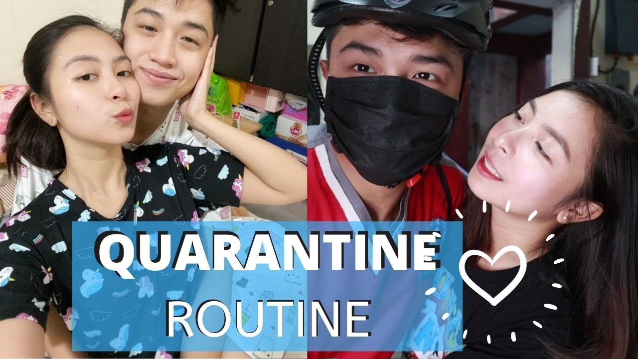 OUR QUARANTINE ROUTINE AS A COUPLE! | KATH MELENDEZ