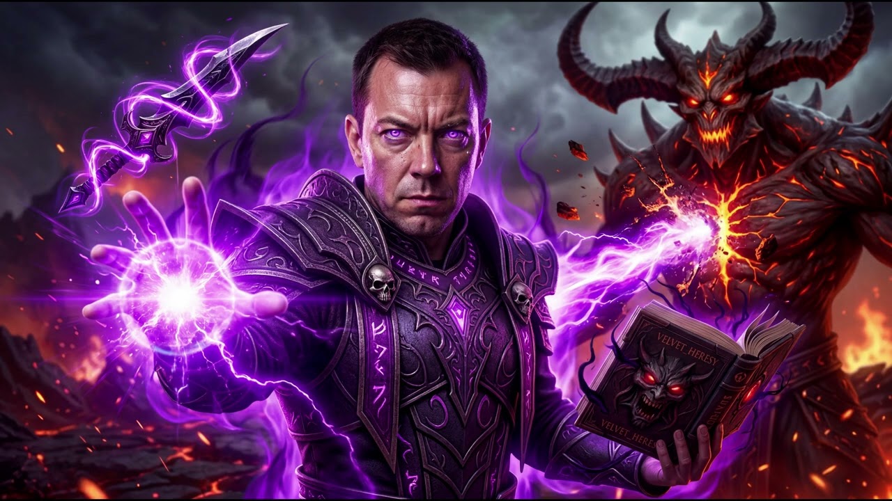 Balance of the Damned | Dark Synth x Arena Rock Warlock Theme