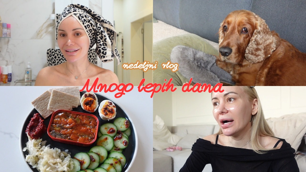 KOREJSKA KOZMETIKA, DANI KOD BAKICE I PUNO PRICE I NEDELJNI VLOG 2026.