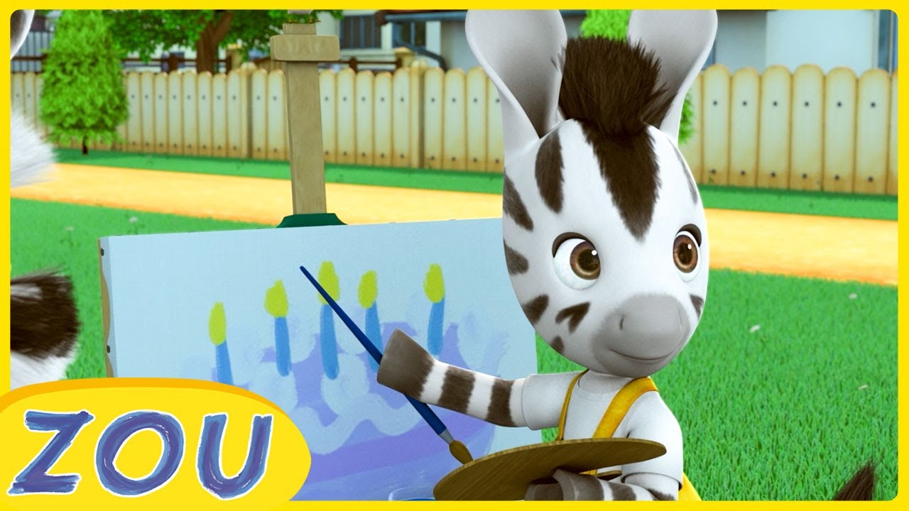 ZOU schildert | 1-uur compilatie | ZOU in het Nederlands 🦓