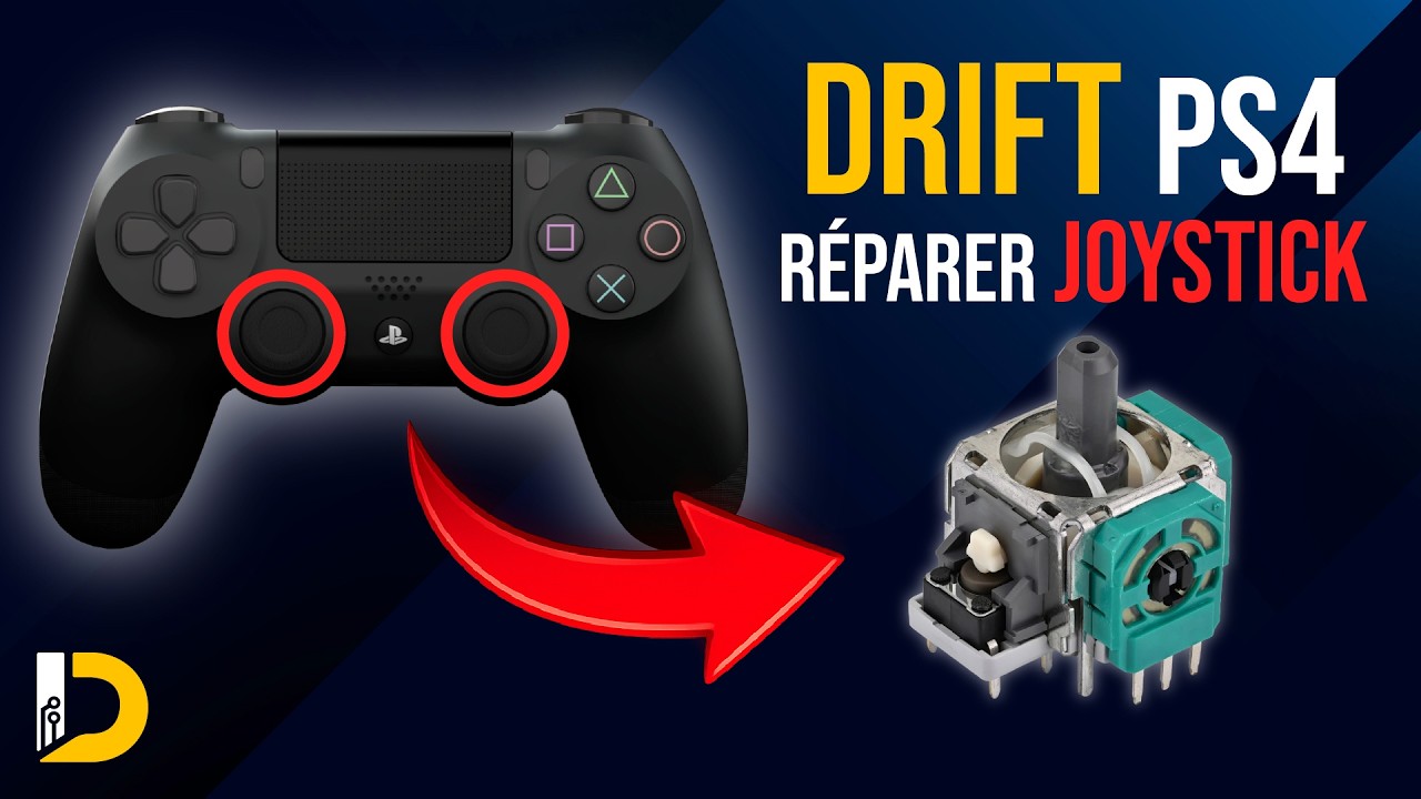 DRIFT PS4 JOYSTICK - COMMENT CHANGER JOYSTICK PS4 - REMPLACER JOYSTCK PS4