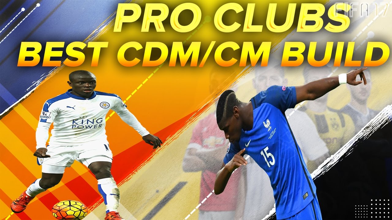 FIFA 17 PRO CLUBS BEST CDM & CM BUILD + TRAITS TO USE