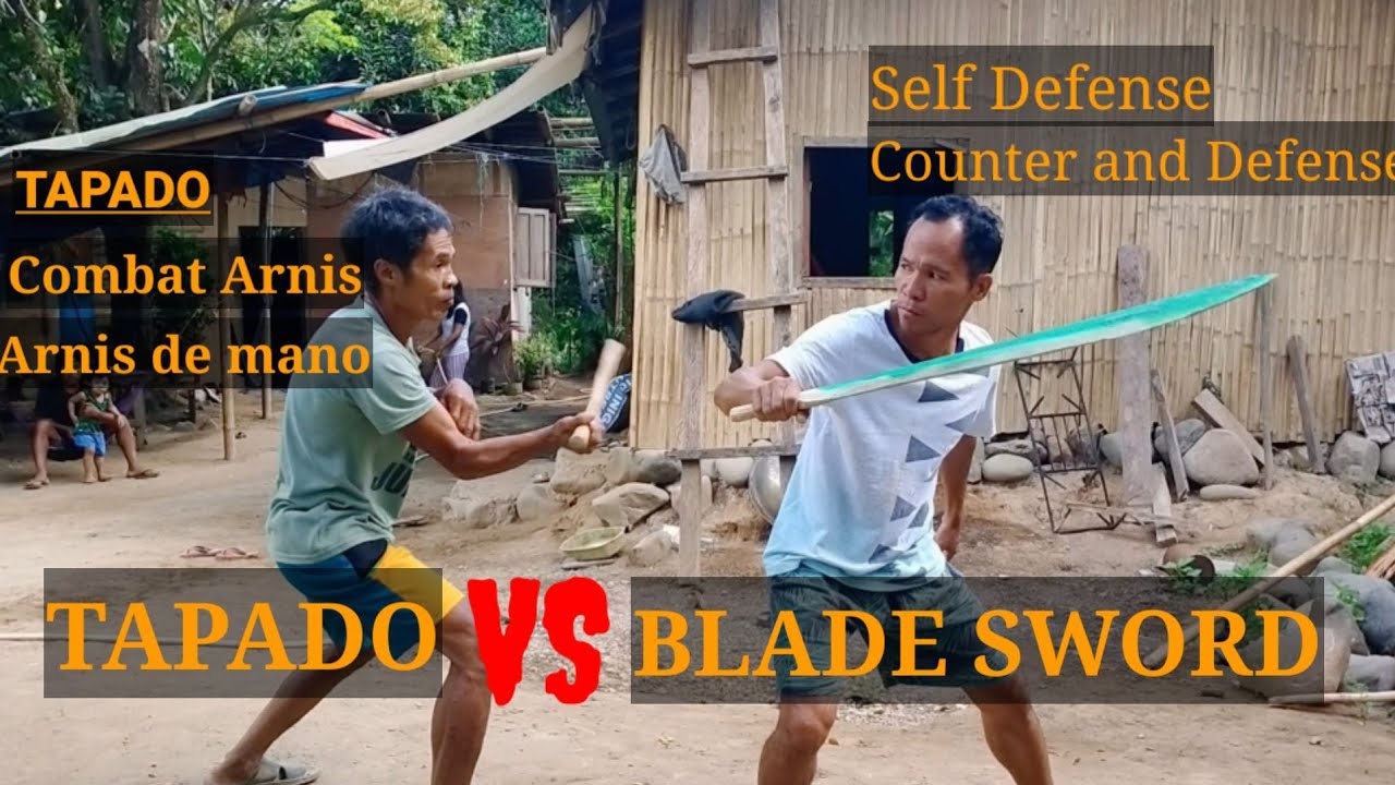 LONG STICK COMBAT ARNIS (ARNIS DE MANO) VS BLADE SWORD