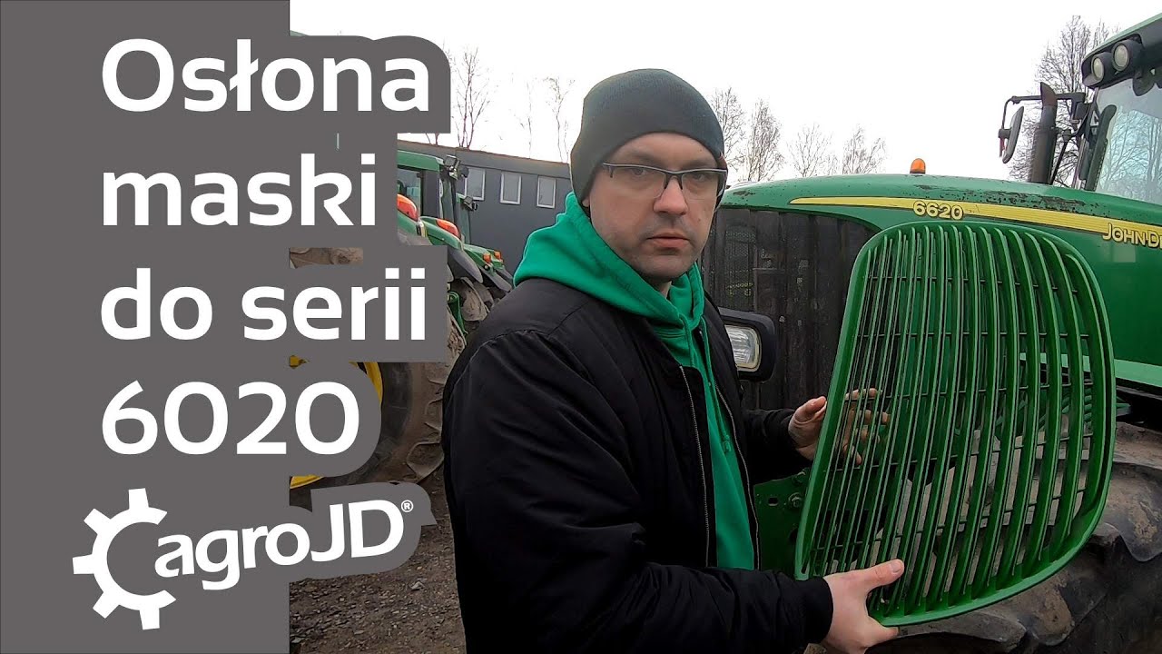 Osłona maski do John Deere serii 6020. 🛡 Zamiennik który spełnia nasze oczekiwania!😎