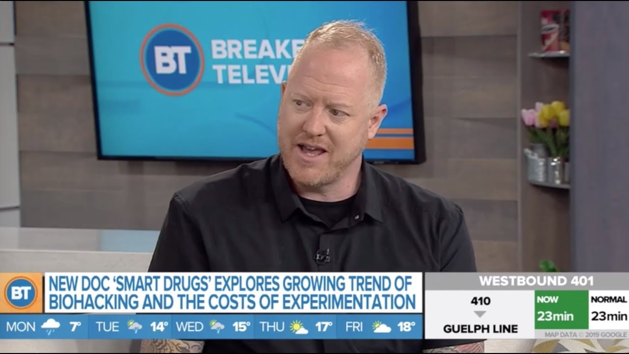 Futurist talks about experimentation with nootropics and biohacking (CITY TV)