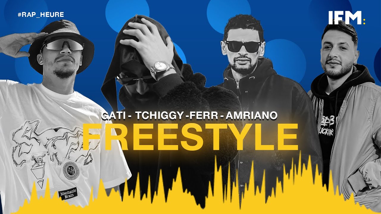 Rap Heure S2 : Gati - Ferr - Tchiggy - Amriano : Dope FREESTYLE