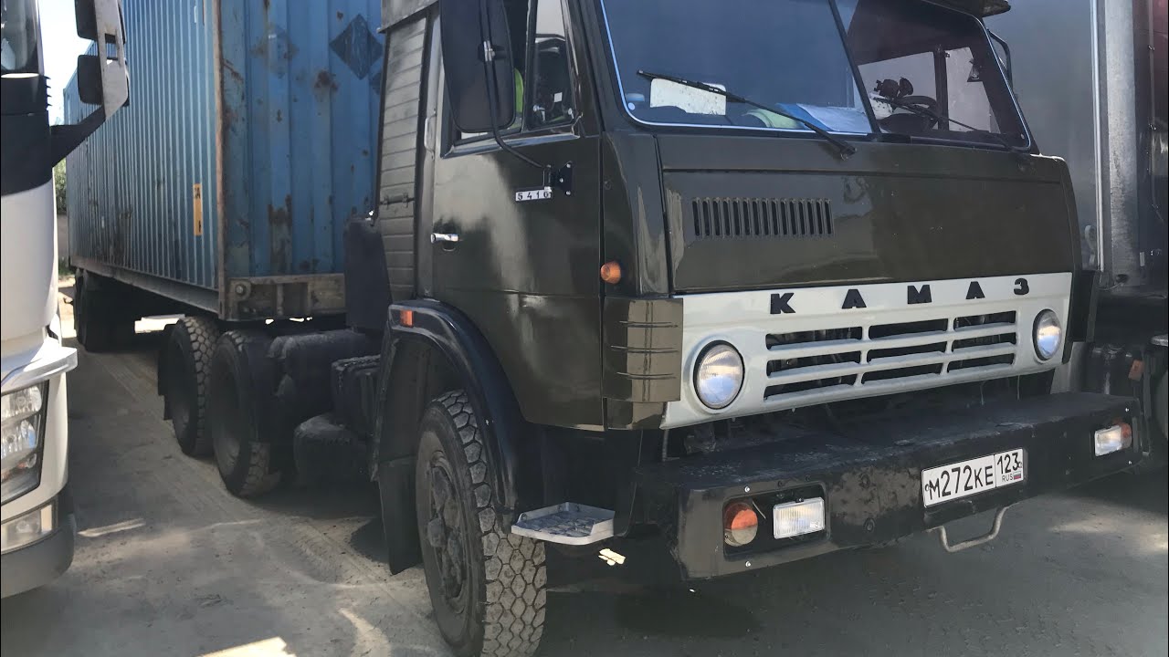 Отреставрированный КАМАЗ , на Дальнобой  !!!