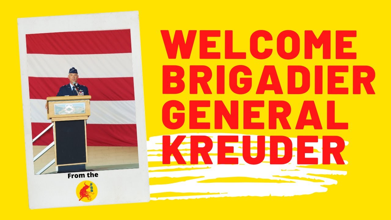 56th FSS Welcomes Brigadier General Kreuder
