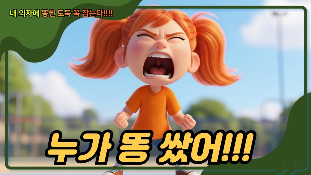 누가 똥쌌어?! 😂 교실 난리난 미스터리 사건!