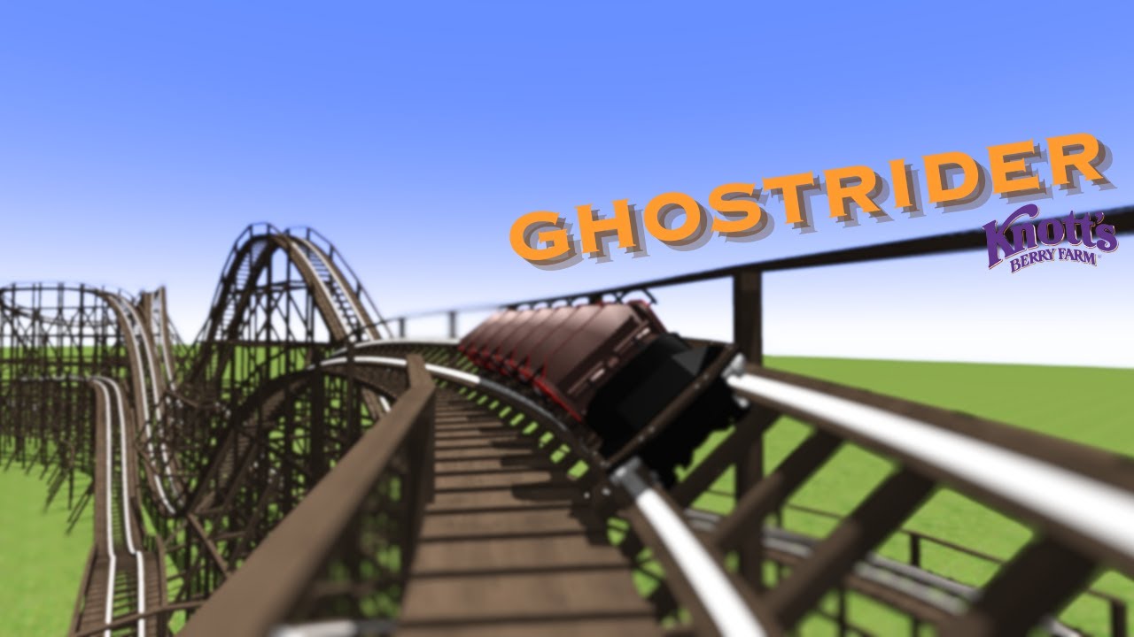 Knott's Berry Farm Ghostrider Recreation | Ultimate Coaster X