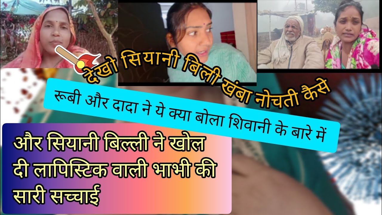 सियानी🐈 बिल्ली ने खोल दिया 💄लापिस्टिक वाली भाभी की सारी सच्चाई #shivanioffical  #vlog #2026viral 