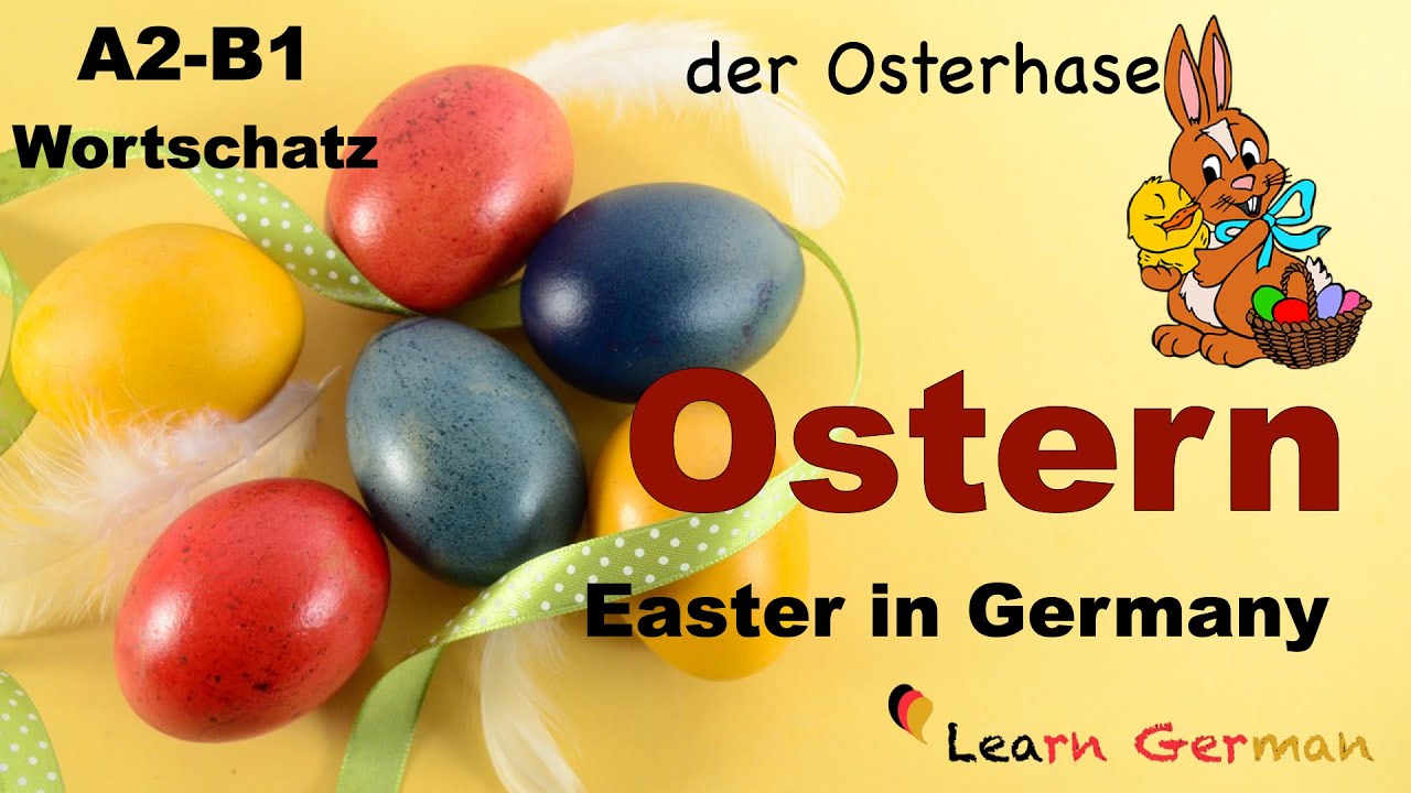 Пасха в Германии | Немецкий словарь | Ostern | Учите немецкий язык | A2 | B1