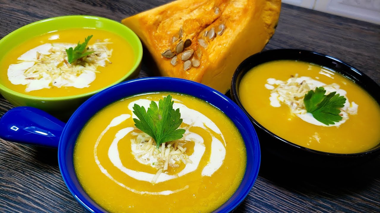 DELICIOSA crema de auyama - como hacer crema de calabaza #quedateencasa