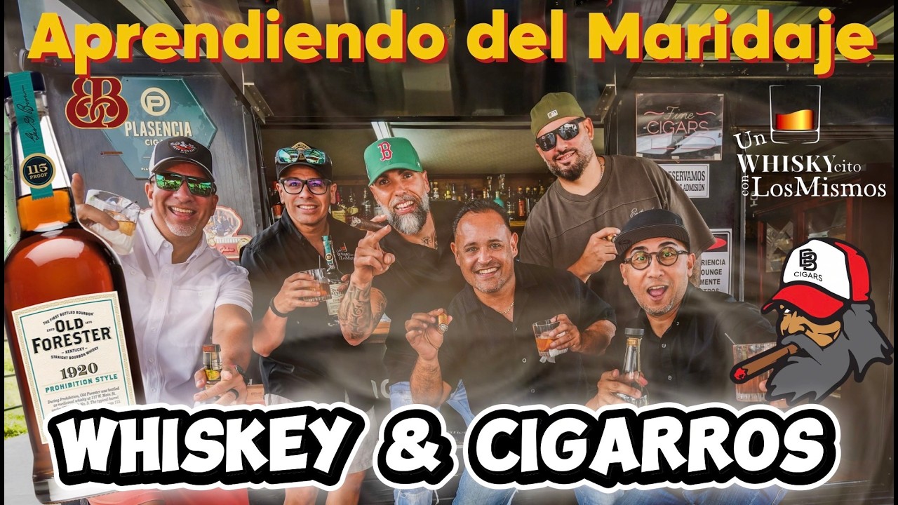 Ahora somos EXPERTOS en Maridar Whiskey y Cigarros