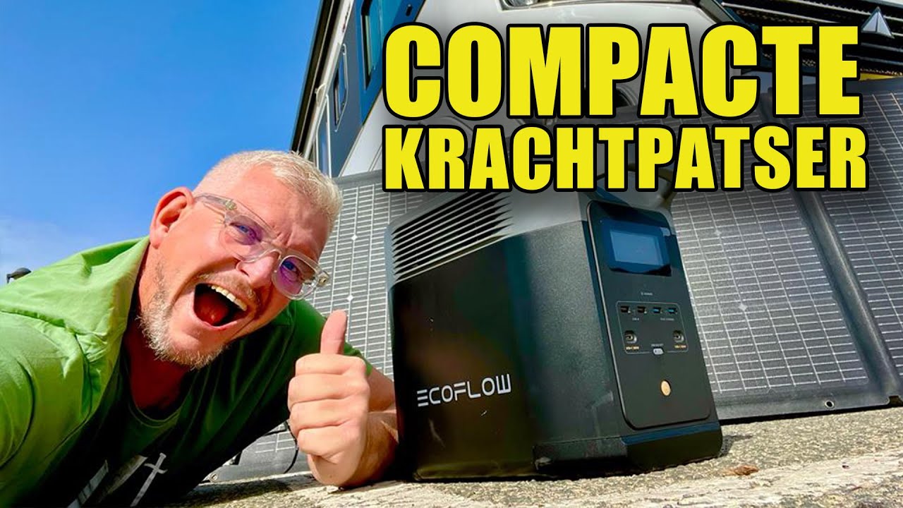IS DEZE ECOFLOW KRACHTPATSER IETS VOOR JOU?  - Solo camping Spanje Portugal - DWVLOGT #142