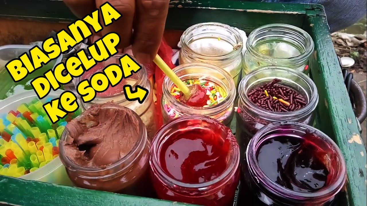 PERNAH JAJAN INI ? BIASANYA PAKE SODA PERMEN GULALI PALU JAMAN OLD JADUL BANGET 90AN!!